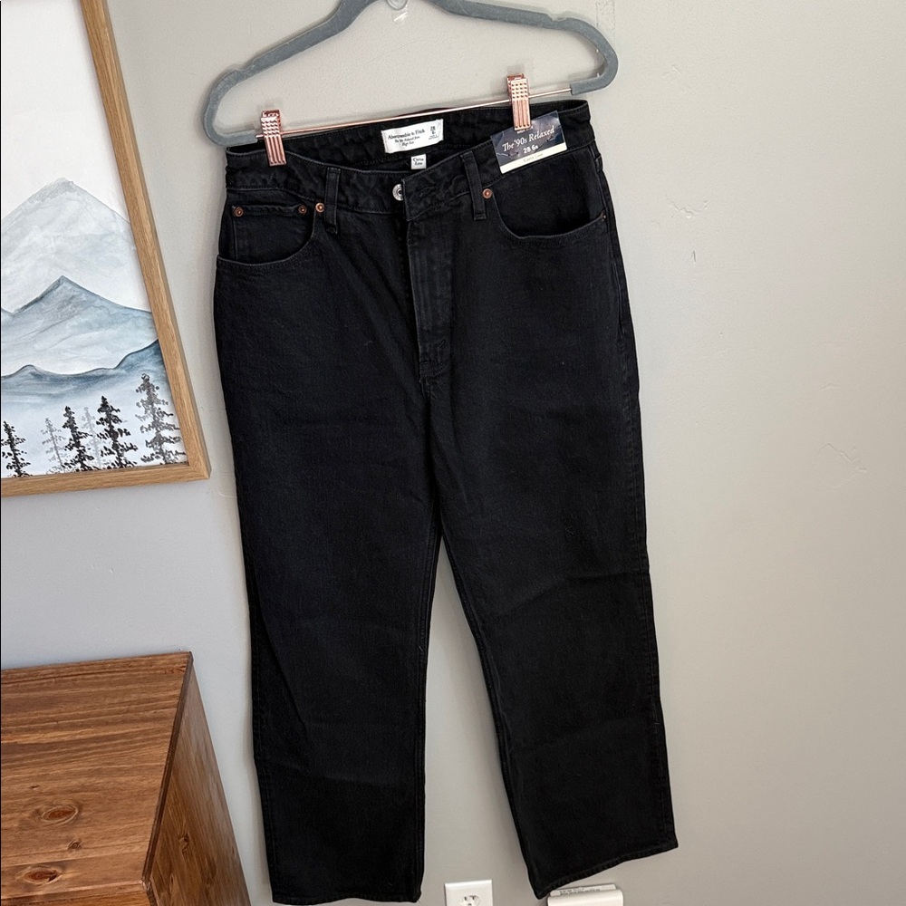 Black AF The 90s Relaxed Jeans Curve Love